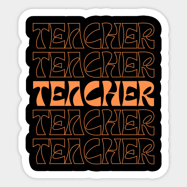 Teacher Sticker by JrxFoundation